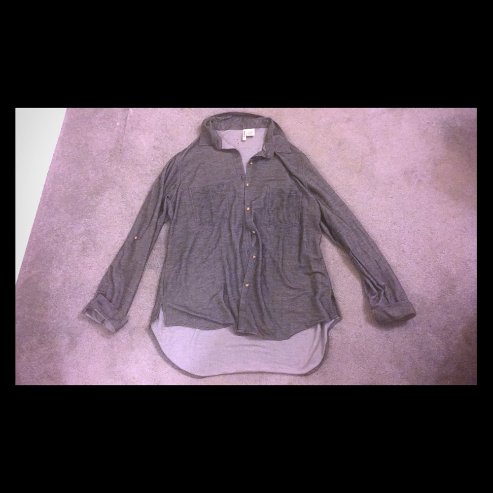 Chambray button up